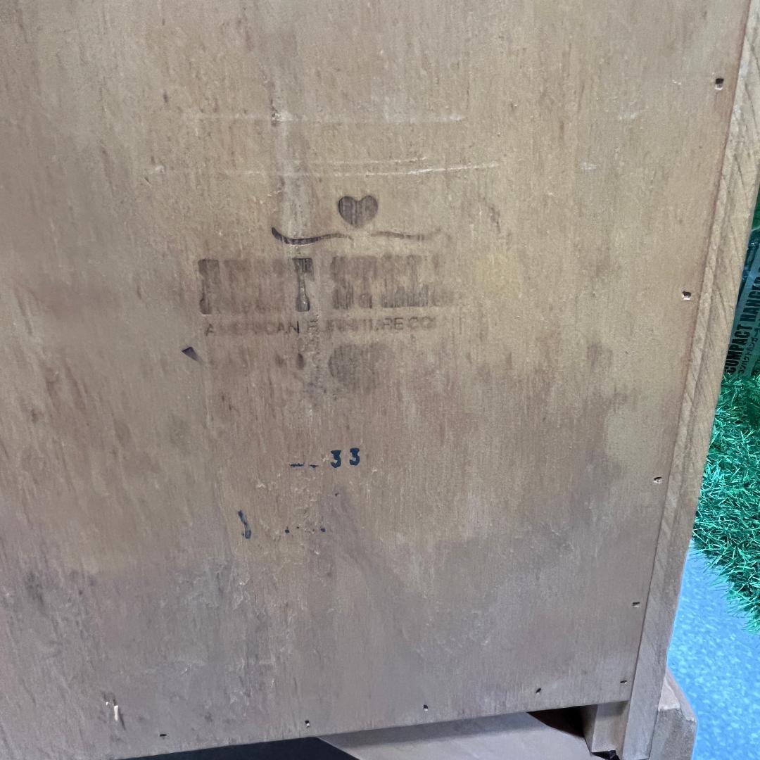 アントステラ パイン材 4ドロワーバチェラーズチェスト 3段チェスト 焼き印あり