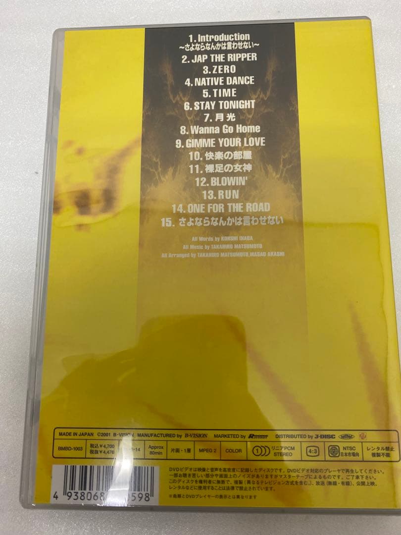 3-2820 B'zの人気ライブDVDコレクション