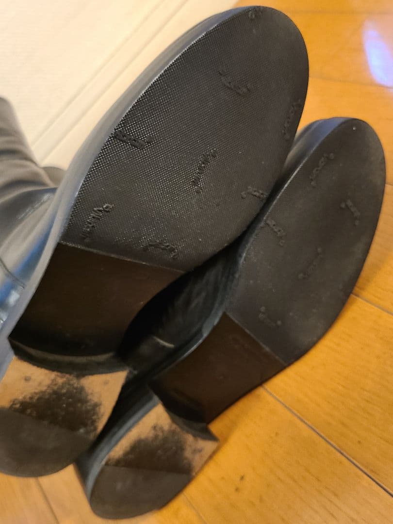 ジルサンダー JIL SANDER ロングブーツ 22cm ブラック