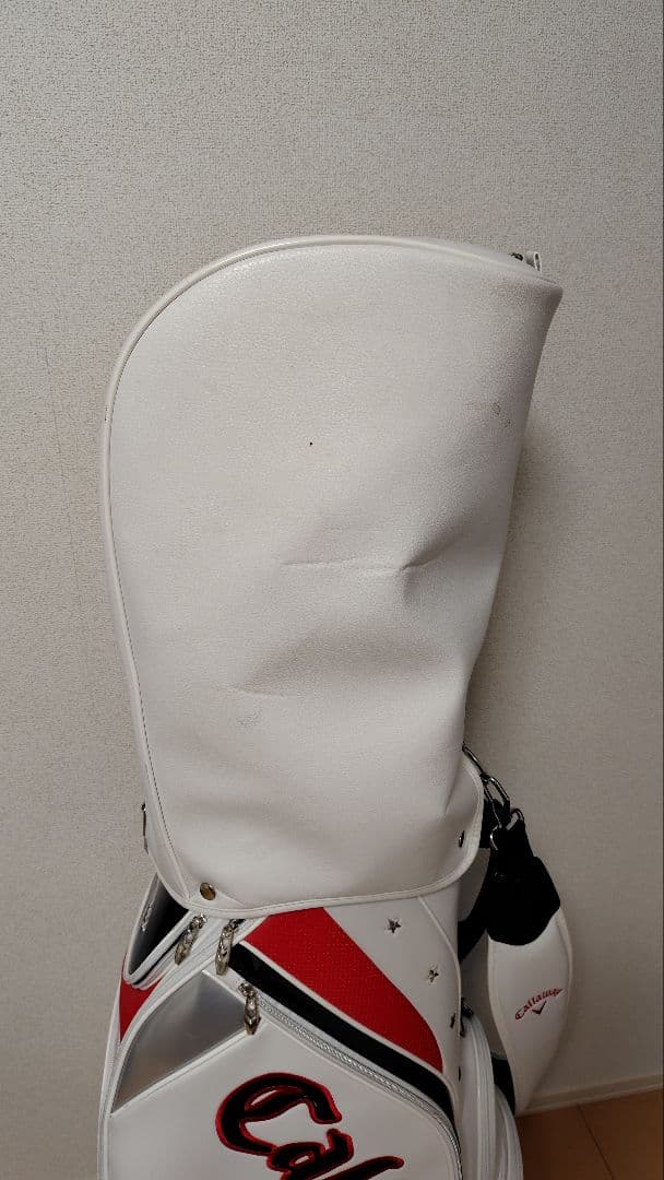 Callaway キャディバッグ ホワイト/レッド