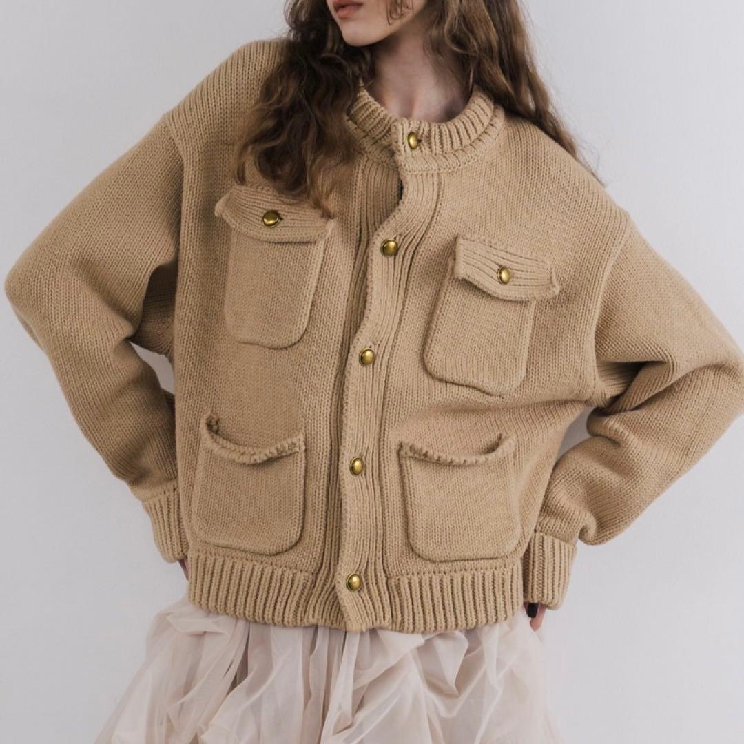 Residenz Knit Cardigan ニット カーディガン thetoe