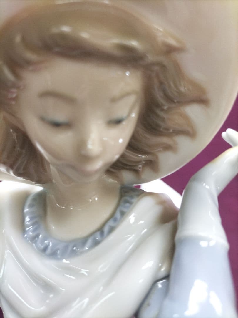 リヤドロ　陶器人形　スペイン　春のそよ風　4936 完品美品　36cm