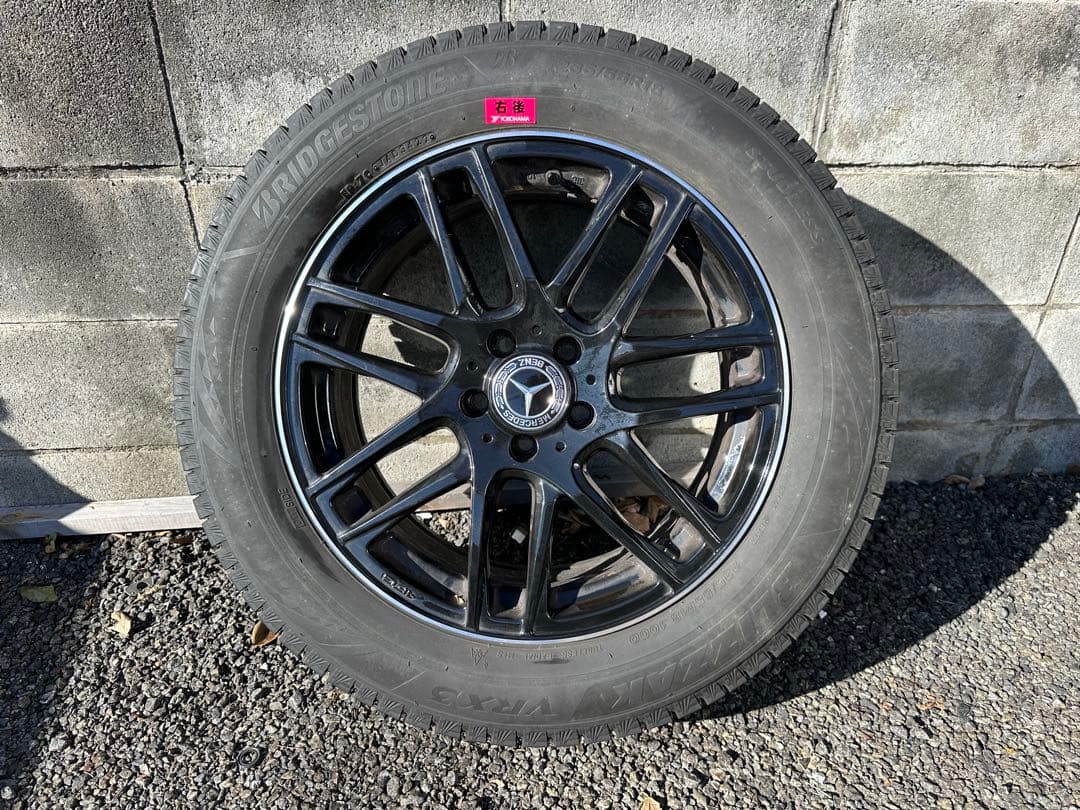 メルセデスベンツ ベンツ 18インチ ホイールセット スタッドレス ブリヂストン
