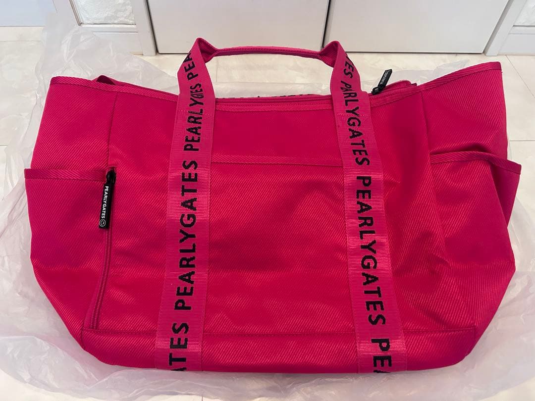 新品！PEARLY GATES ピンク　ロッカーバック