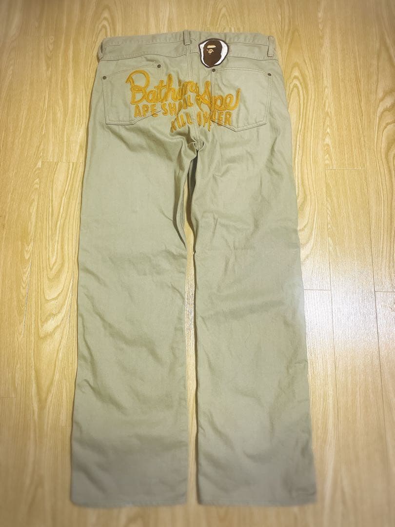 ABATHING APE チャンピオンワークパンツ