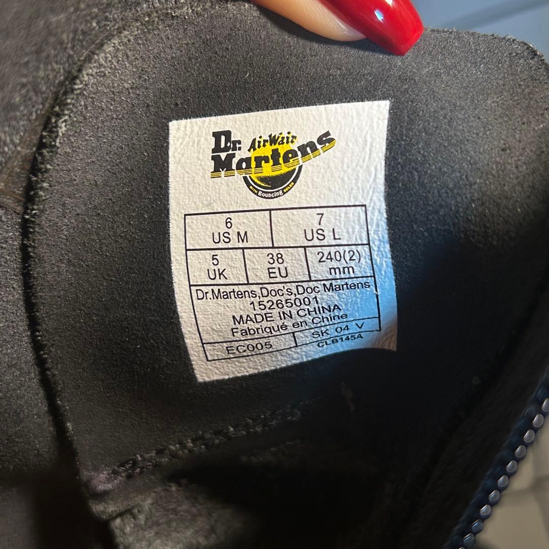 Dr.Martens JADON 8ホール 厚底ブーツ UK5 黒
