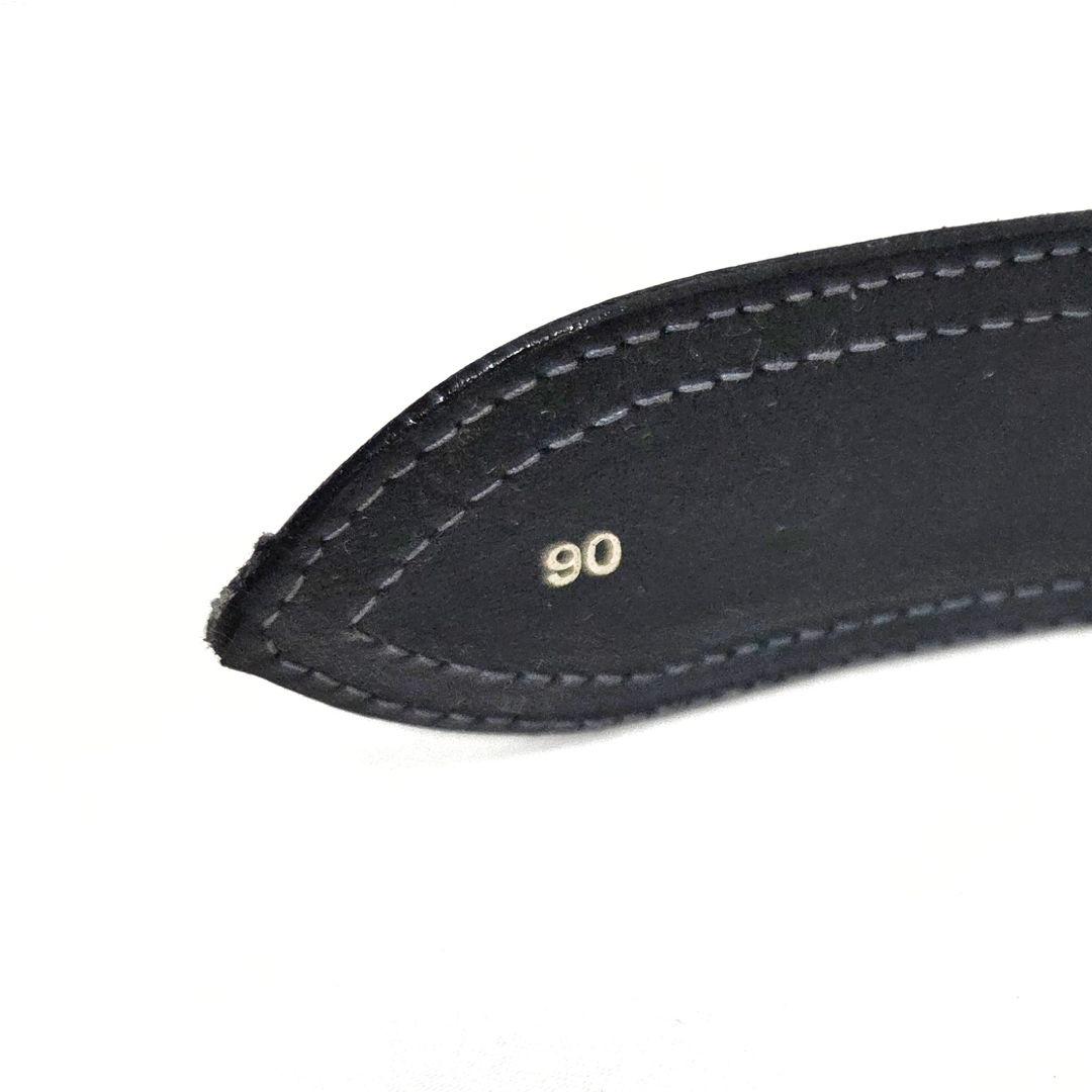 GUCCI オールド グッチ ヴィンテージ ベルト インターロッキング ネイビー