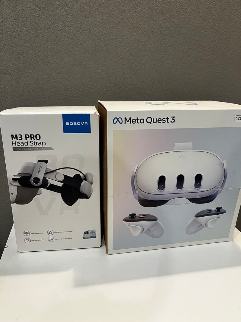  Quest 3 128GB ＋BOBOVR M3Pro+ 付属品セット