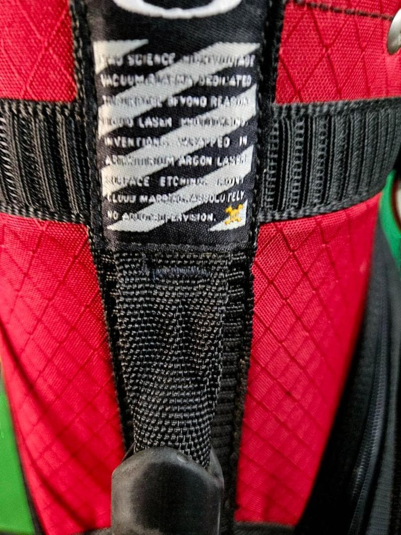 BOU送料無料/超美品　Oakley スタンドキャディバッグ 黒/赤