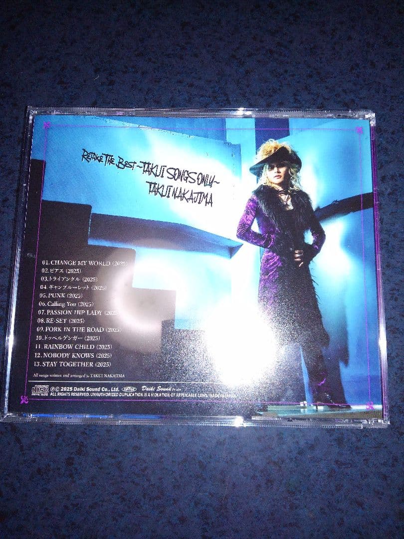 特典CD,3枚 + Retake The Best　中島卓偉　TAKUI