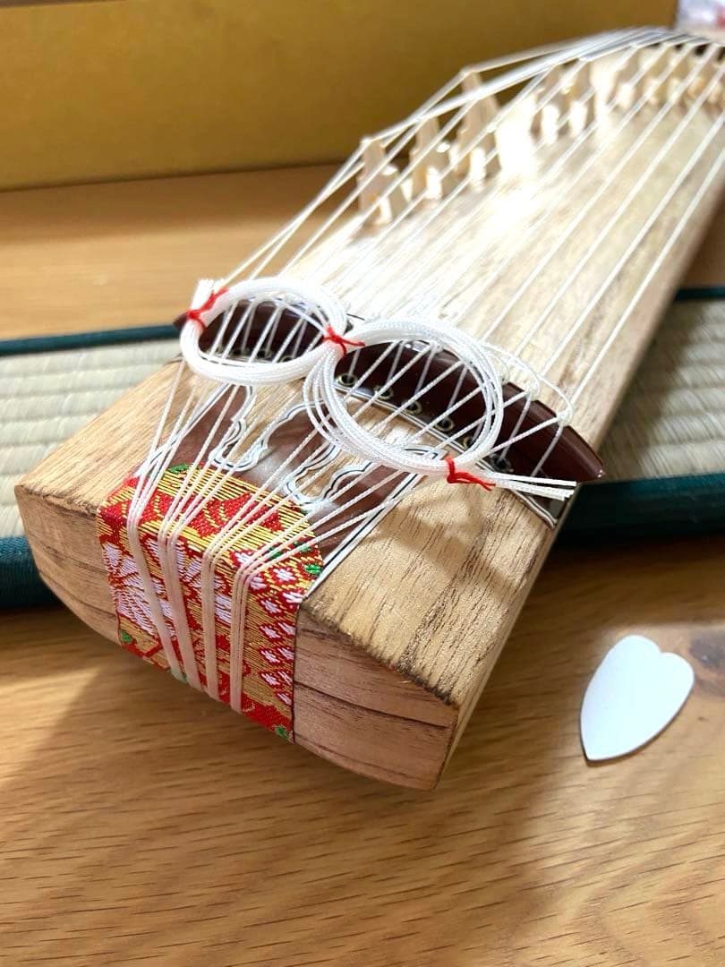 ミニお琴　全長42cm 琴　箏 和楽器 十三弦
