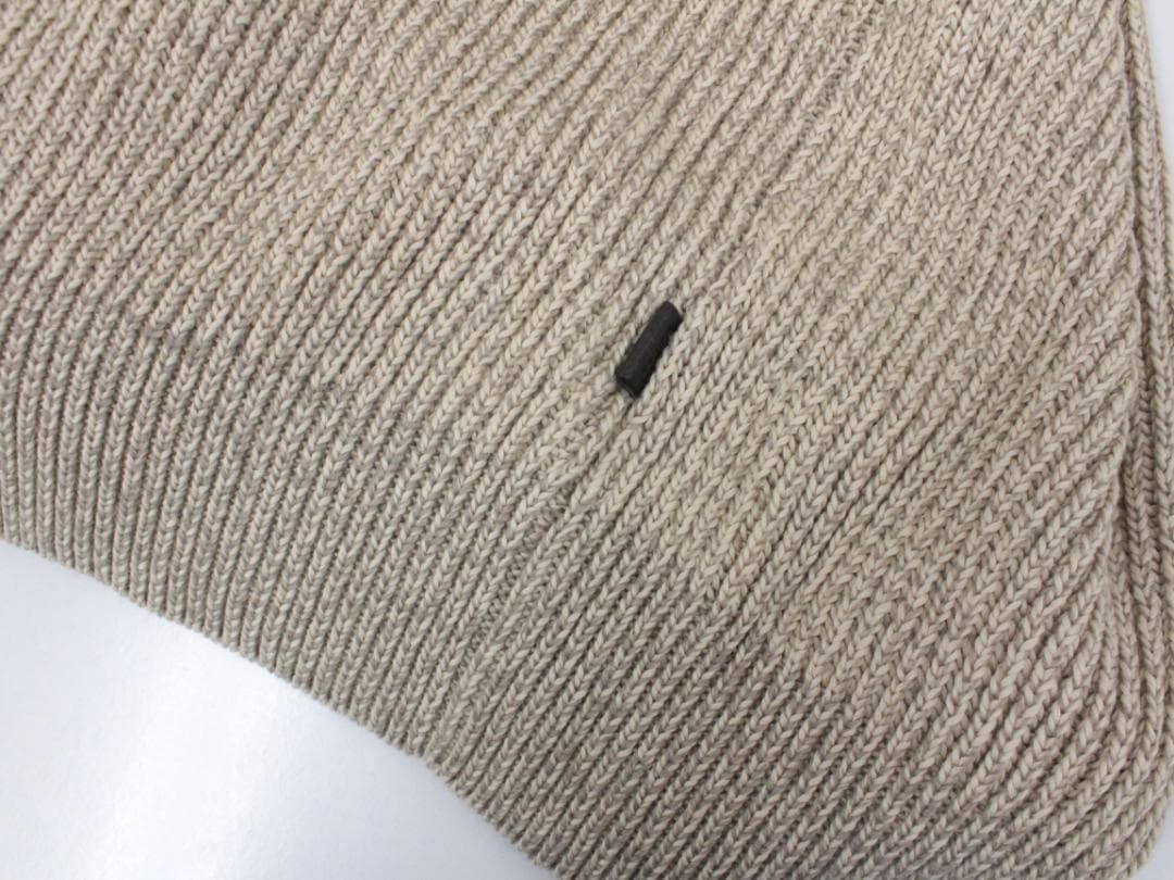 ▲美品 グッチ GUCCI グッチ リブ編 ニットセーター ベージュ Sサイズ