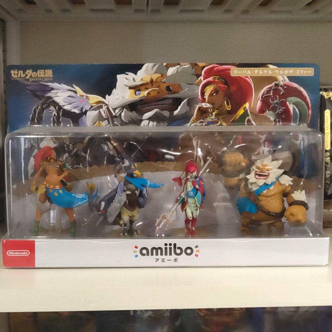 アミーボ　amiibo ゼルダの伝説　英傑セット　限定