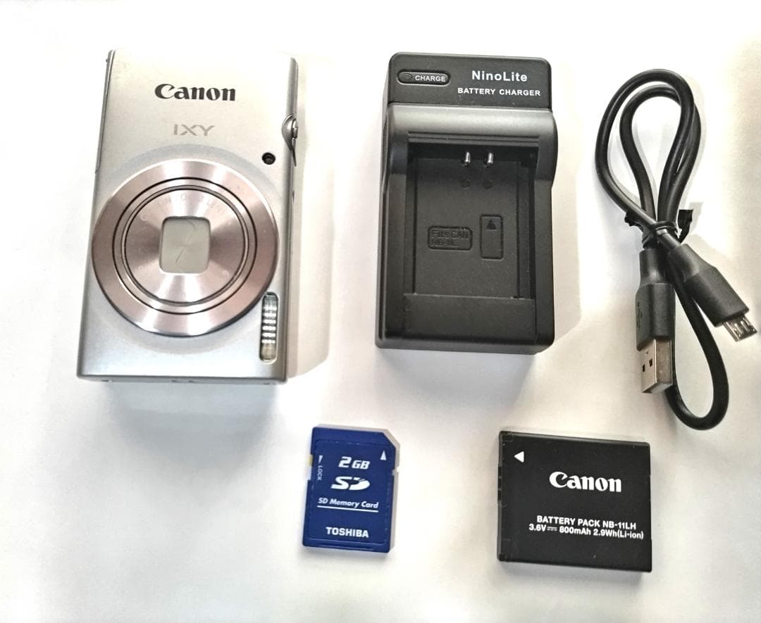 動作品　Canon IXY 200 SILVER DigitalCamera