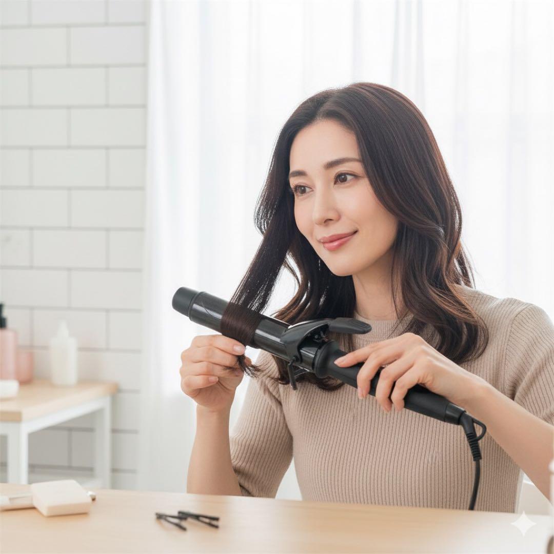 【新品未使用】ホリスティックキュア マグネットヘアプロ カールアイロン 38mm