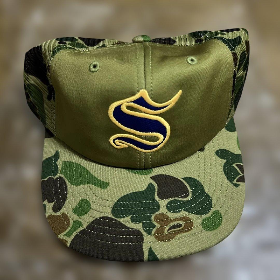 ウェア supreme 25fw contrast s mesh back 6panel