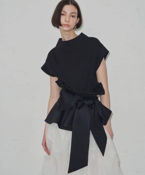 LA BELLE ETUDEボリュームサークルリボンベルト