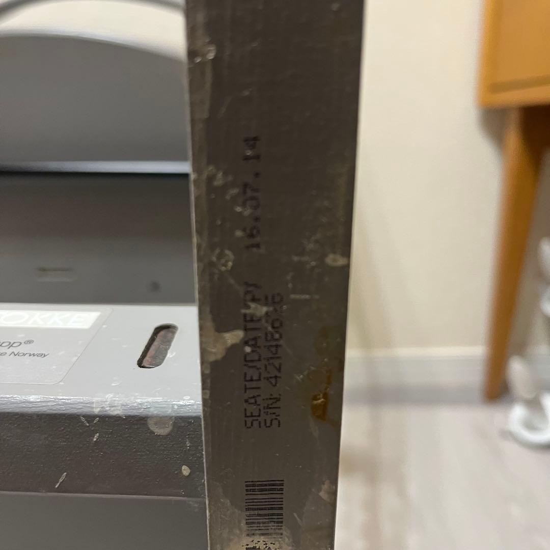 ①ストッケ トリップトラップ　グレー　シリアル4