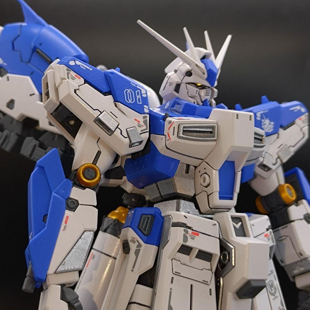 RG hi-νガンダム ハイニューガンダム ハイメガ 【全塗装完成品】