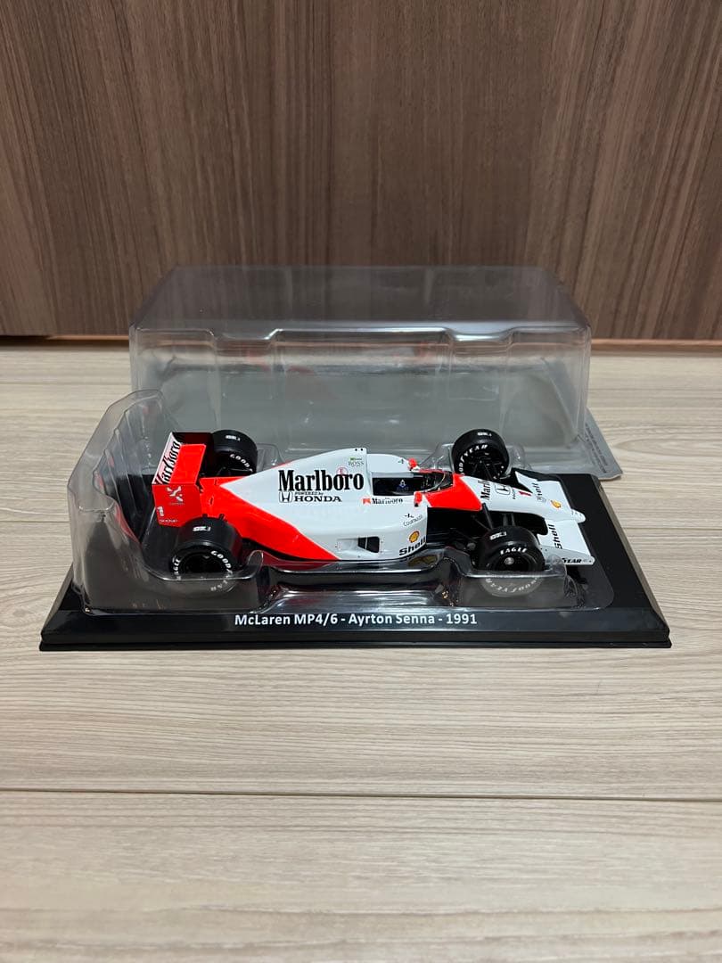ビッグスケールF1コレクション　マクラーレンホンダMP4/6　アイルトンセナ