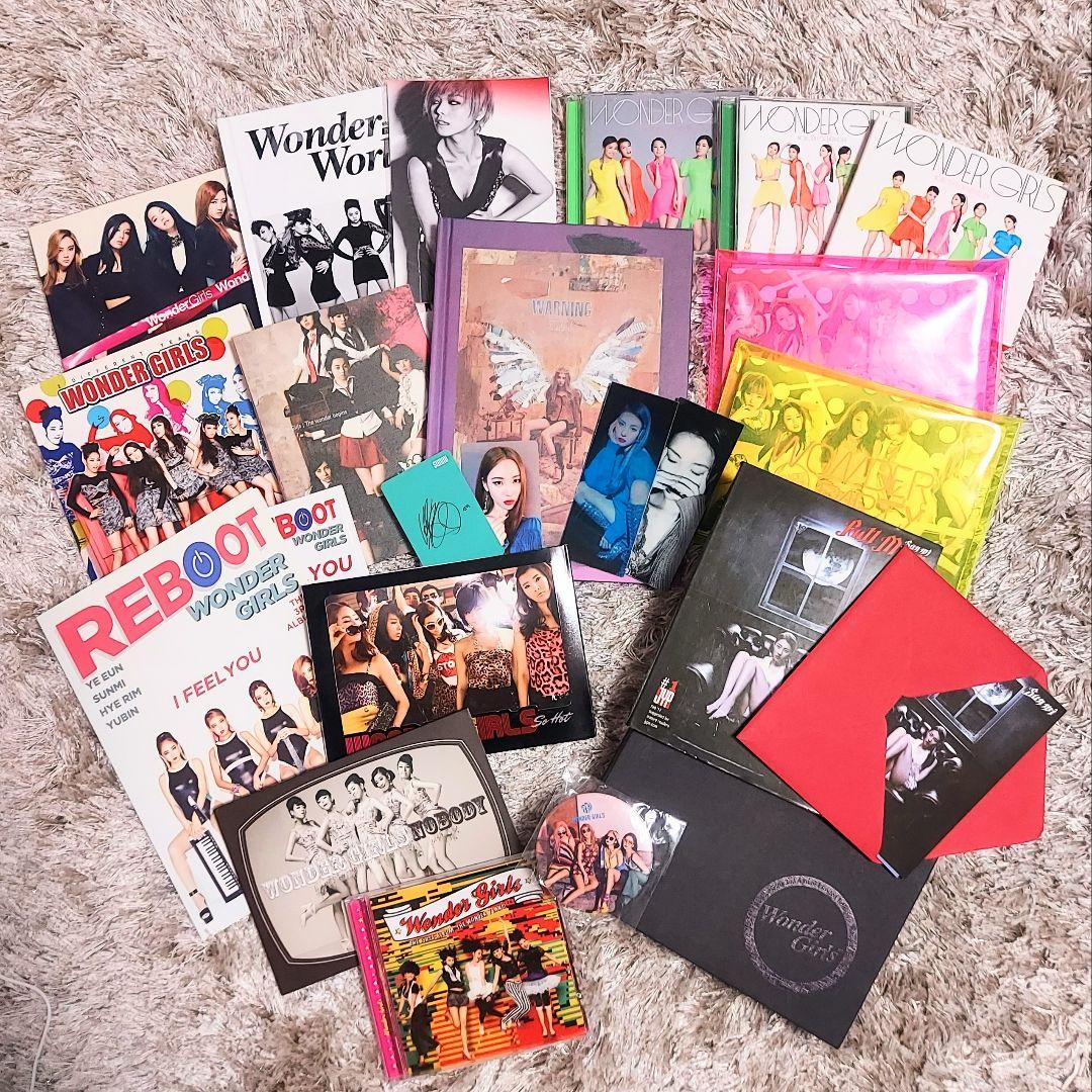 WonderGirls　SUNMI　CD　DVD　フォトカード　16枚まとめ売り
