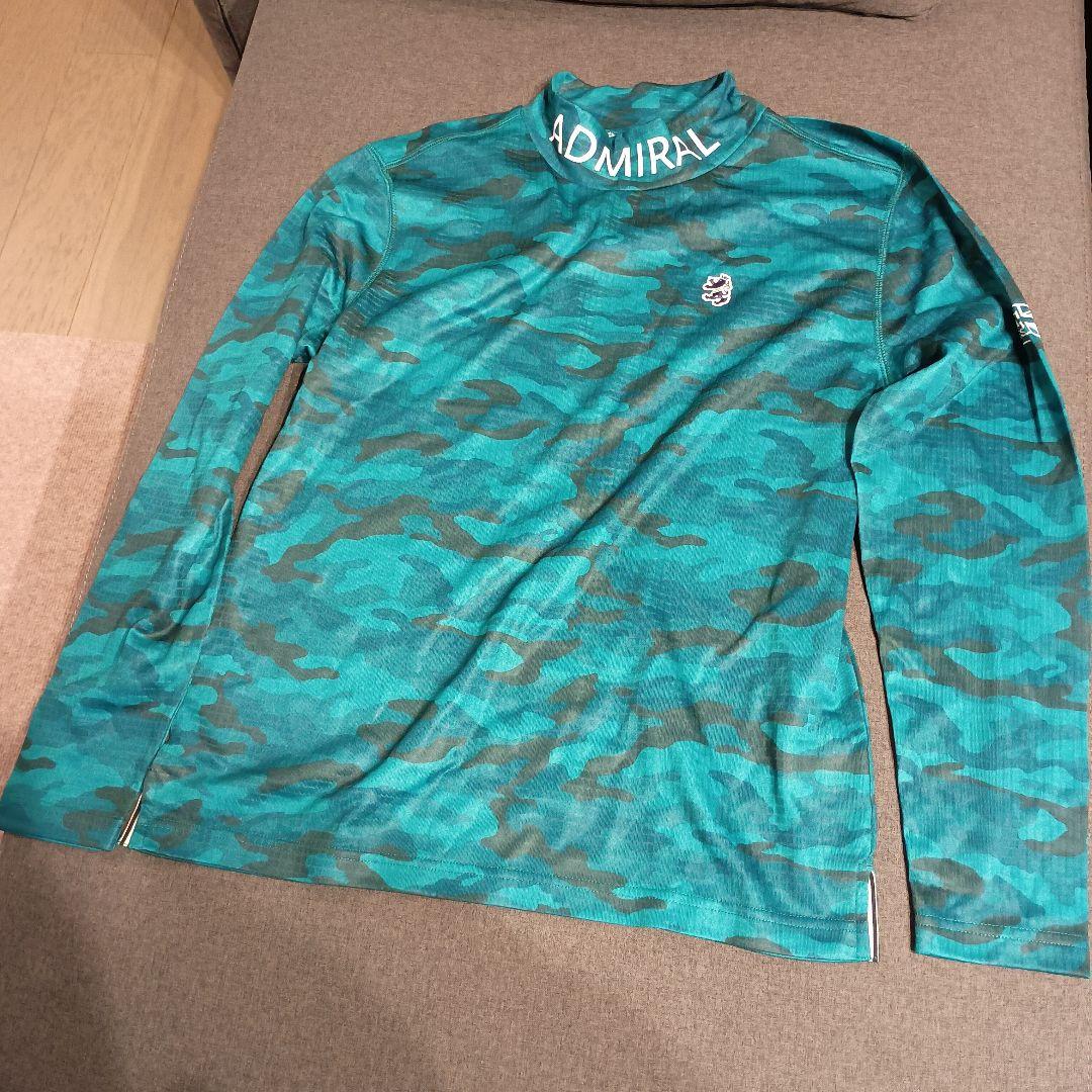 ADMRIAL 新品 ターコイズ 迷彩 長袖メンズウェア
