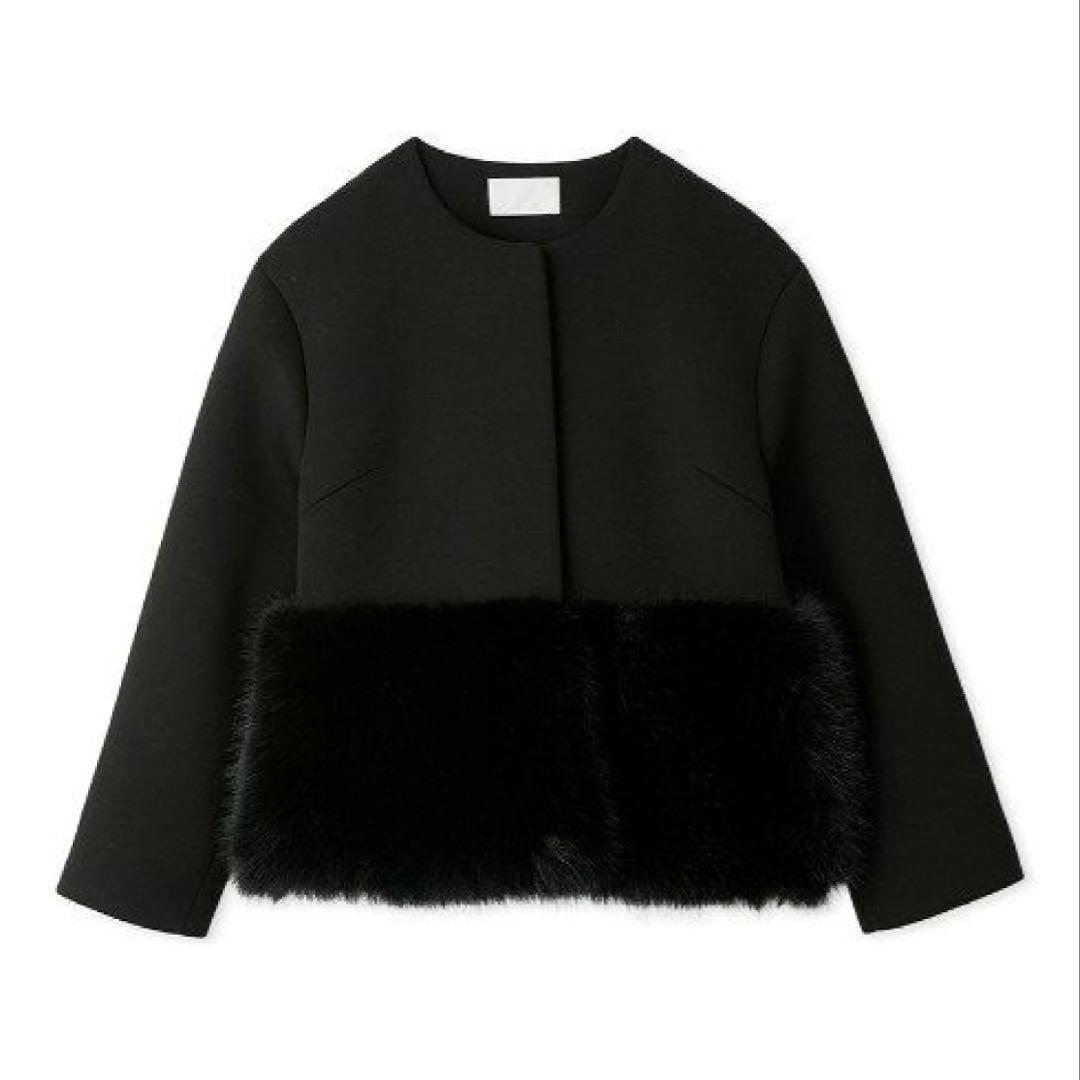 1度着用 美品 CELFORD 裾ファーブルゾン