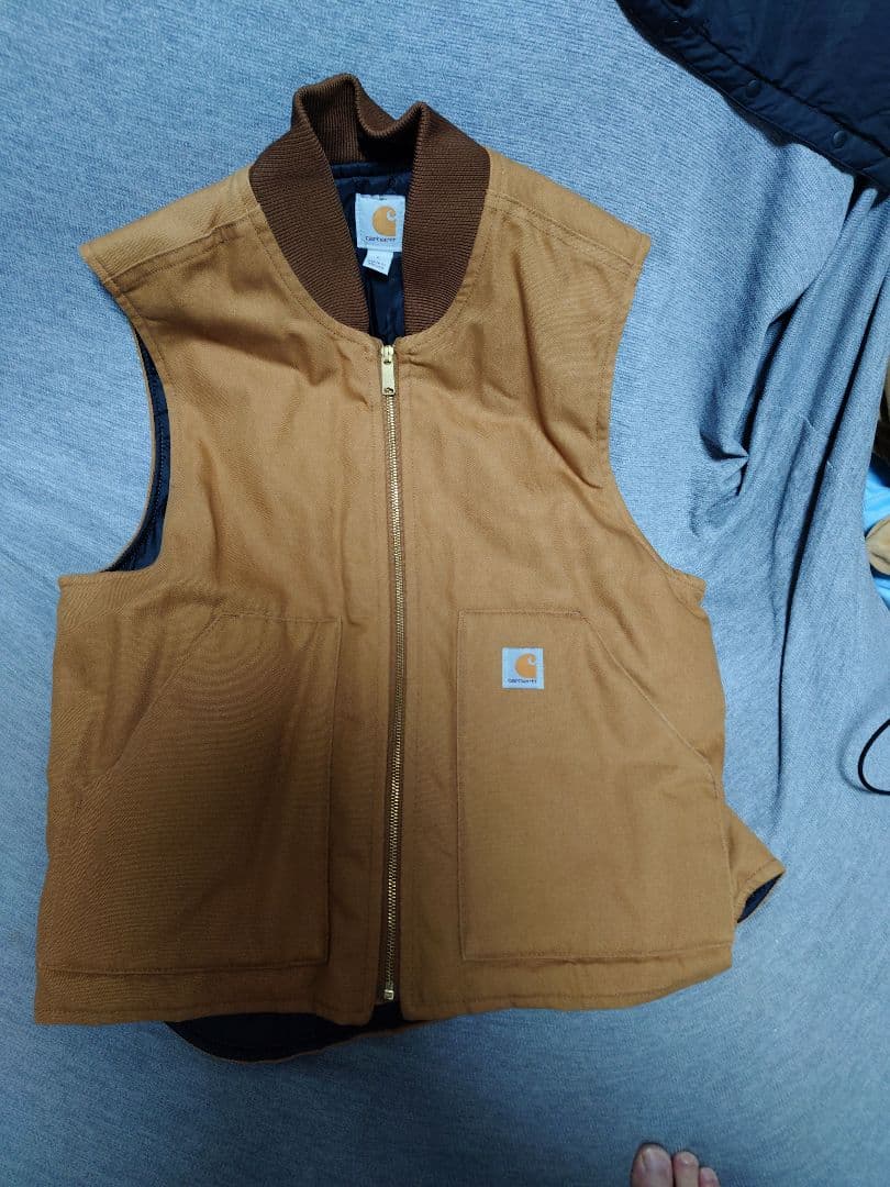 Carhartt ブラウン ベスト Lサイズ
