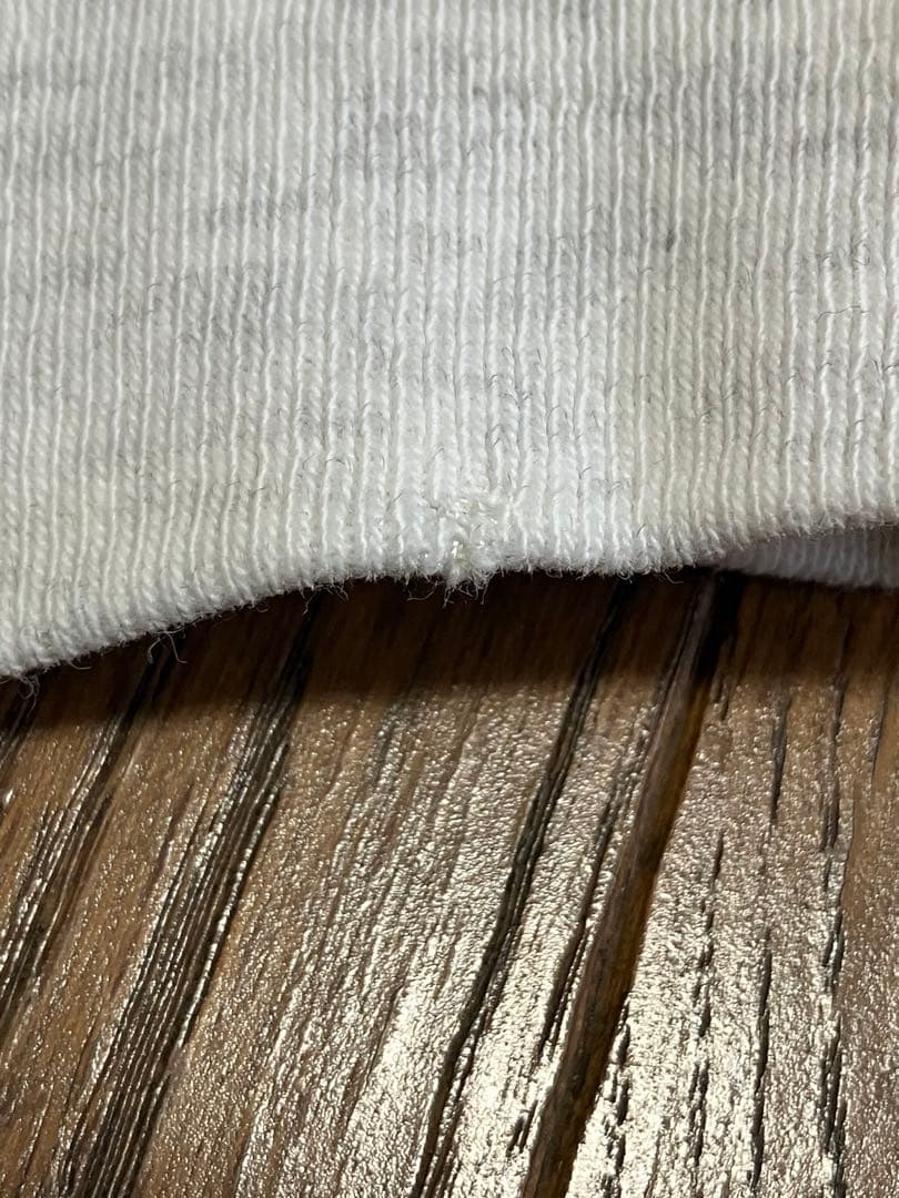 初期単色タグ　チャンピオン　リバースウィーブ　　ウィングフット　染み込み　M