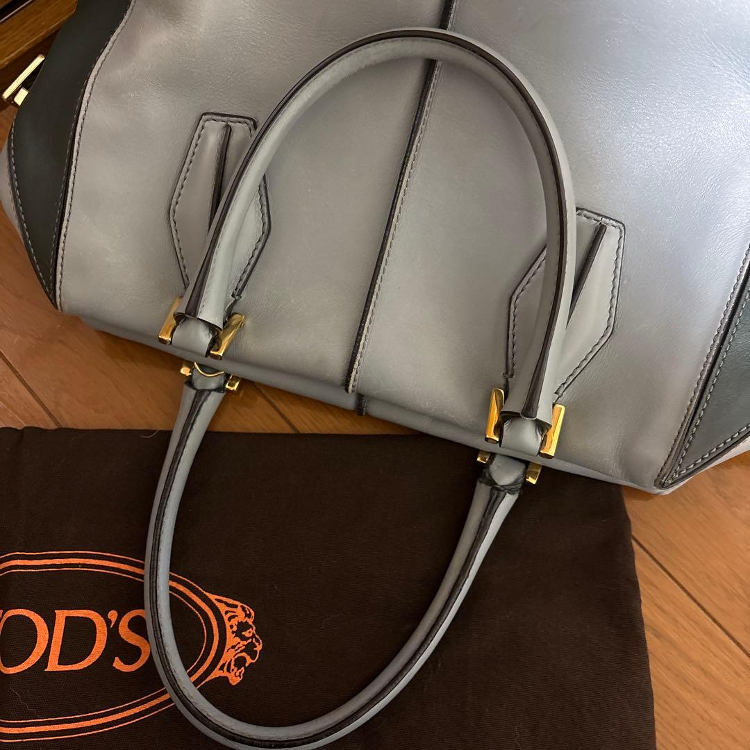 TOD’S D-CUBE ショルダーバッグ Dキューブ 2way ハンドバッグ