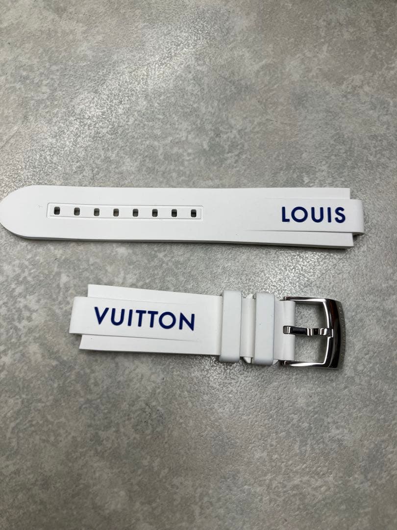 LOUIS VUITTON ホワイトラバーベルト