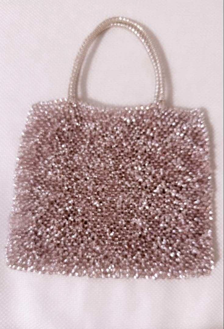 【美品】アンテプリマ　ワイヤーバッグ　リボンビジュー