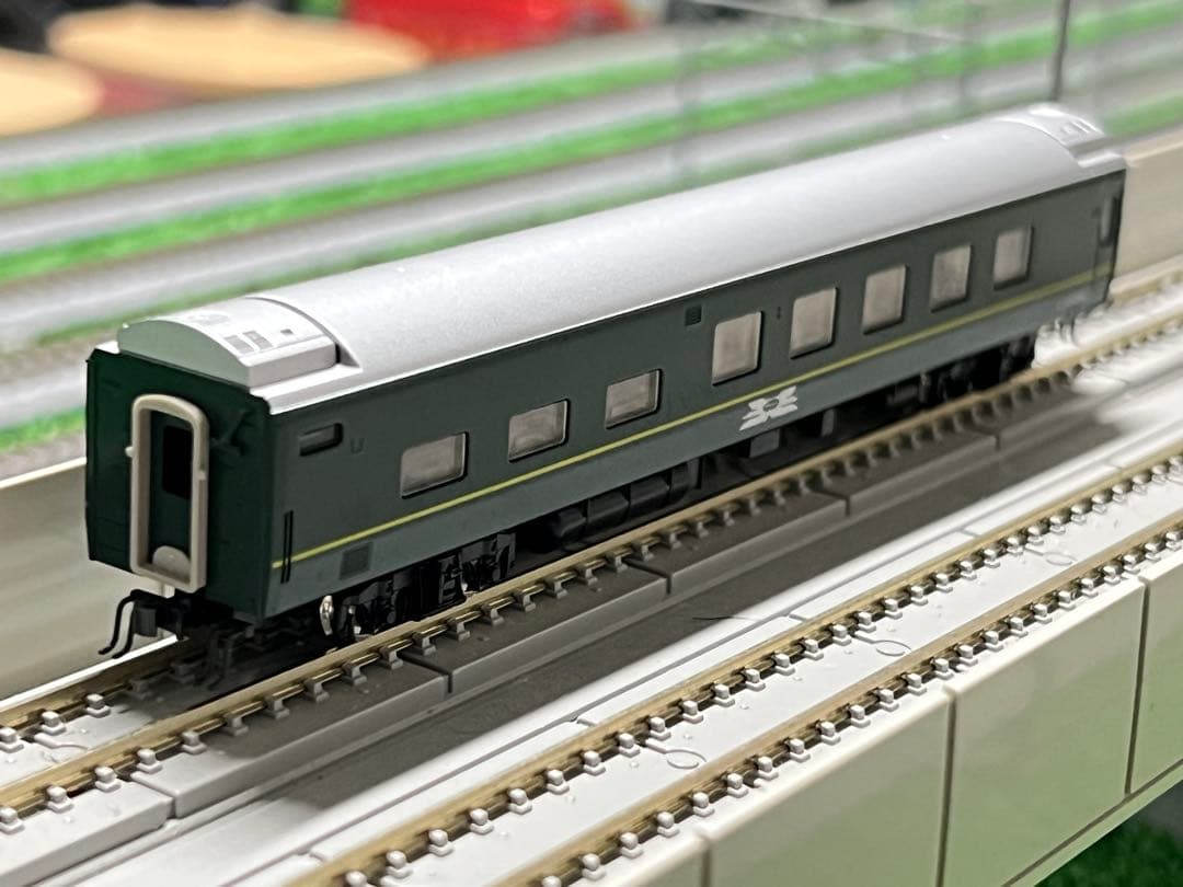 【TOMIX】24系トワイライトエクスプレス　ジャンクフルセット（一部室内灯付）