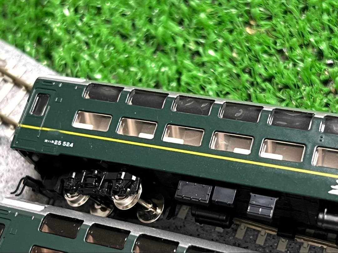 【TOMIX】24系トワイライトエクスプレス　ジャンクフルセット（一部室内灯付）