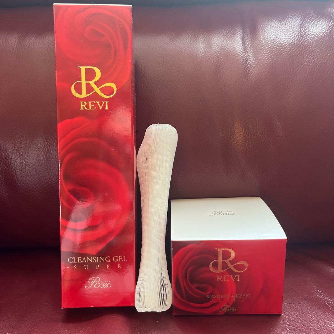 revi ルヴィ クレンジングジェルS・ウォッシングクリームS(専用ネット付き)