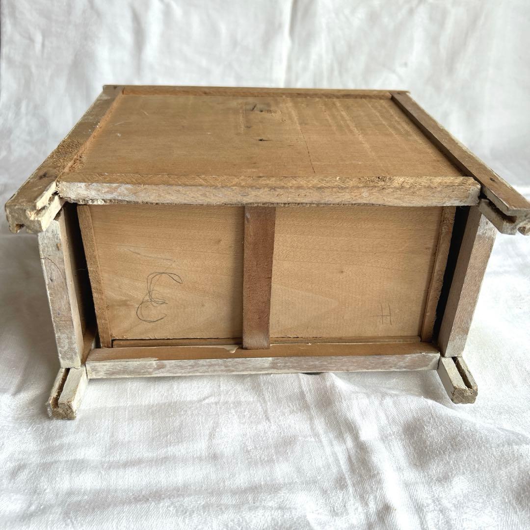 フランス　アンティーク　ドールハウス　チェスト　ドール家具　ブロカント