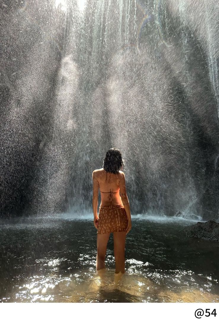 RoomSERVICE 鹿柄ロゴプリント ビキニy2k Nodress