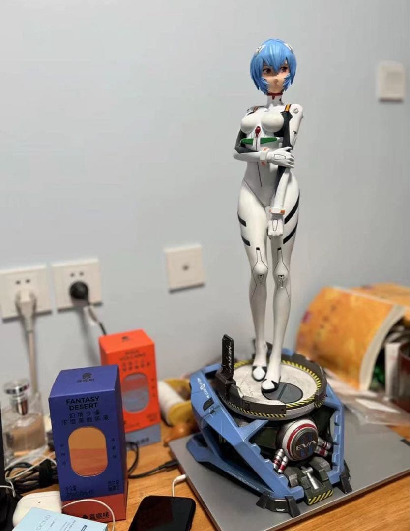 新世紀エヴァンゲリオン 綾波レイ 1/4 ガレージキット ガレキ スタチュー①⑥