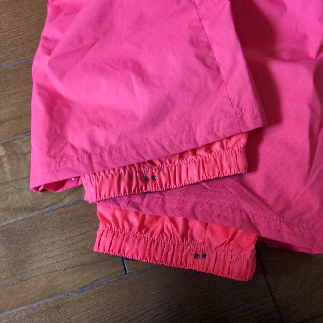 ROXY　スノボウェア　上下セット　Ｍ　サークル柄　ブラック　ピンク