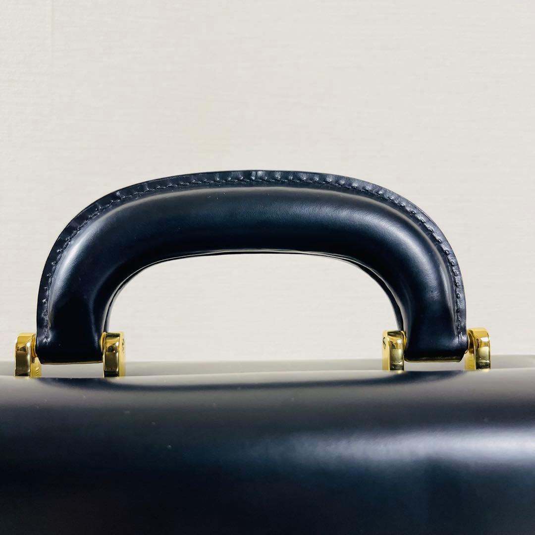 極美品 BALLY バリー ビジネスバッグ ダイヤルロック レザー ブラック