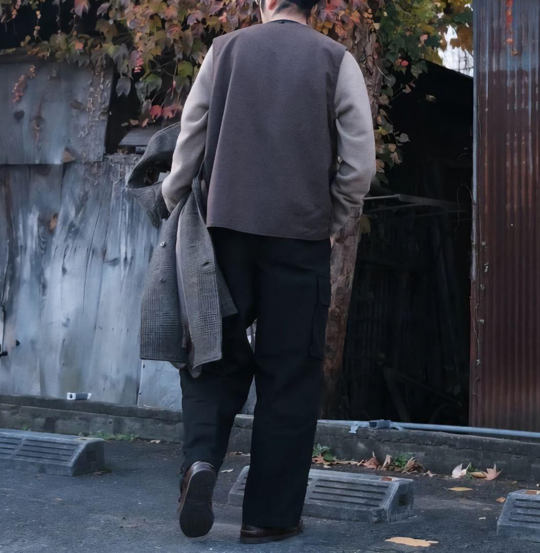 ほぼ未使用 定価13万 Caledoor British wool カバーオール