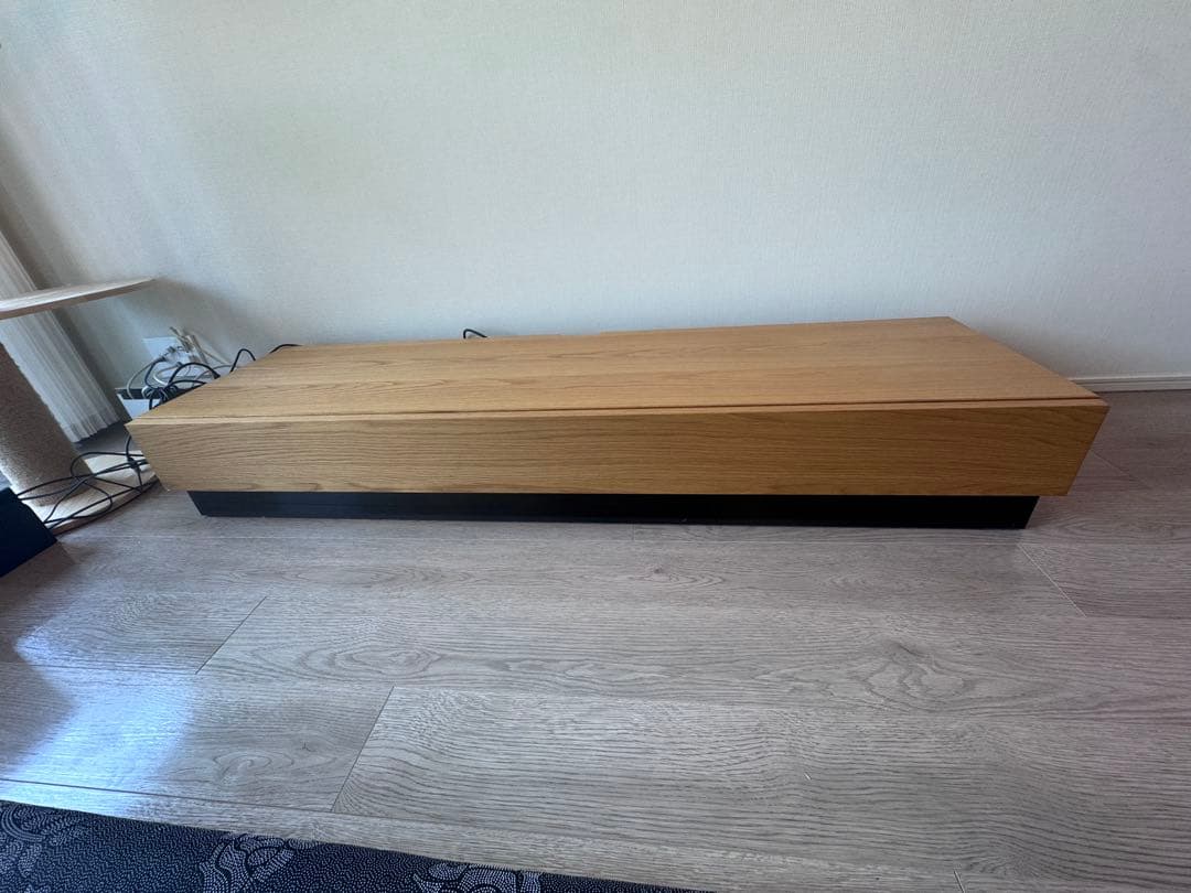 美品 ラッシュルーム テレビ台 160cm ナチュラル テレビボード 木材