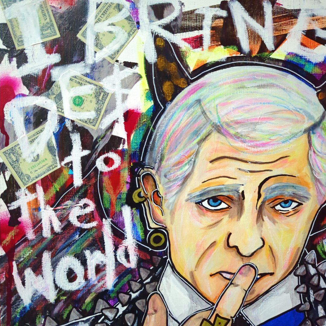 【F10号】PUNKなプーチン《都市伝説や陰謀論テーマブラックユーモアシリーズ》