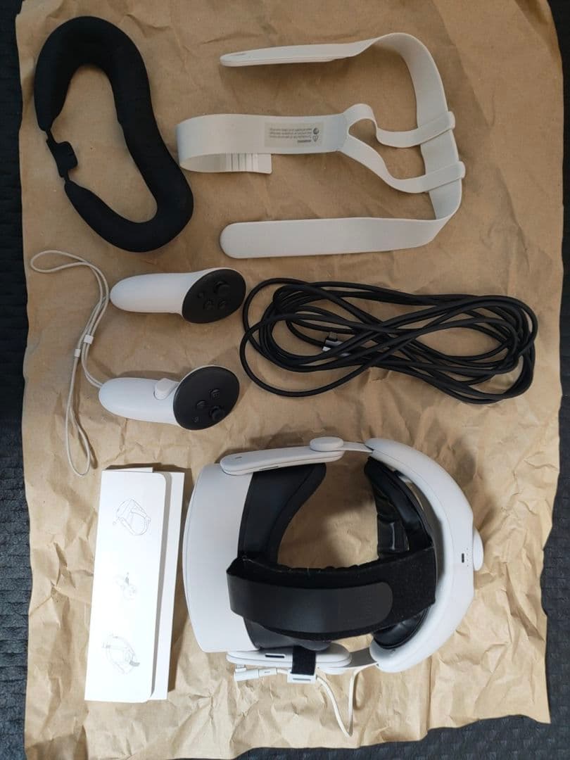Quest3S 128GB＆バッテリーヘッドストラップ ＆リンクケーブル