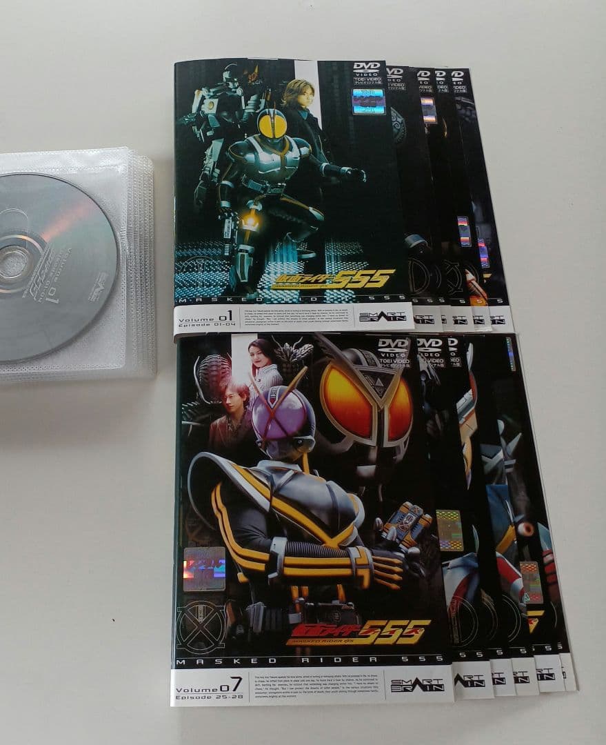 DVD　仮面ライダー555　全13巻セット