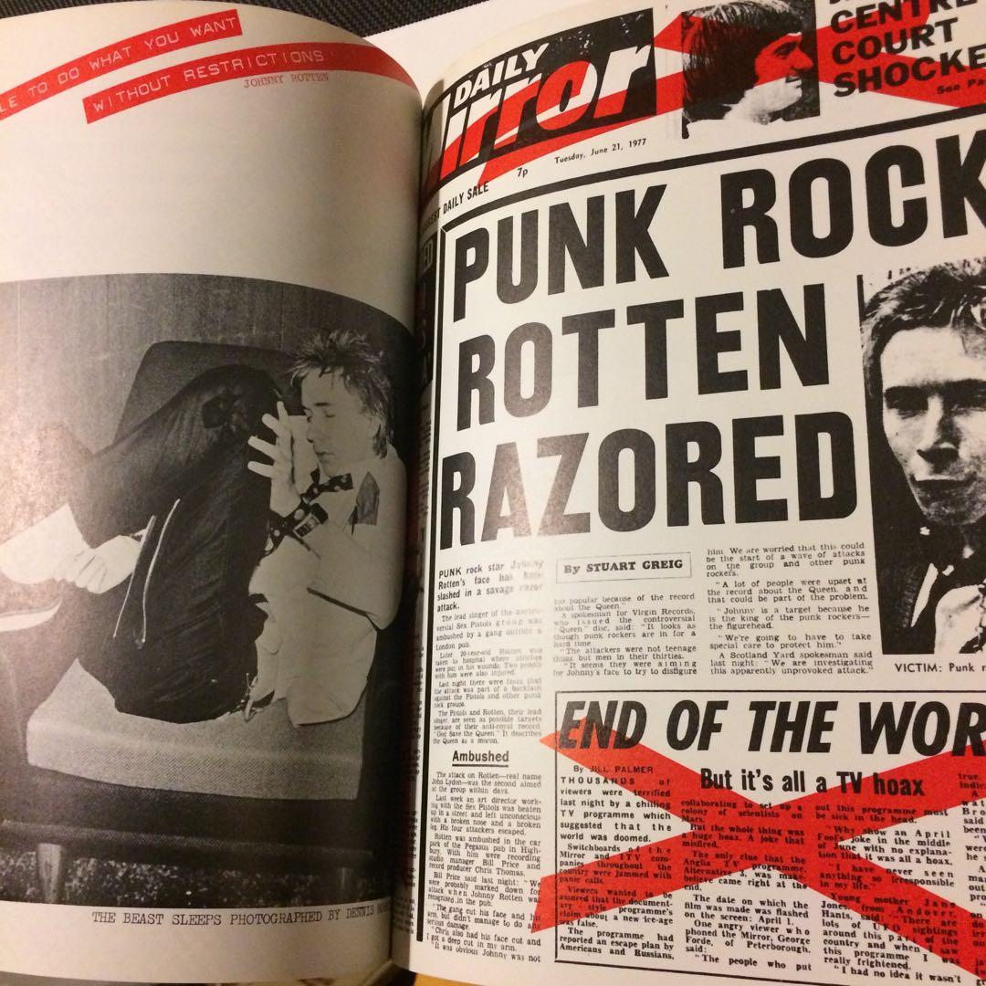 ★希少！絶版！1978年当時もの！PUNK 写真多数！米版写真集！