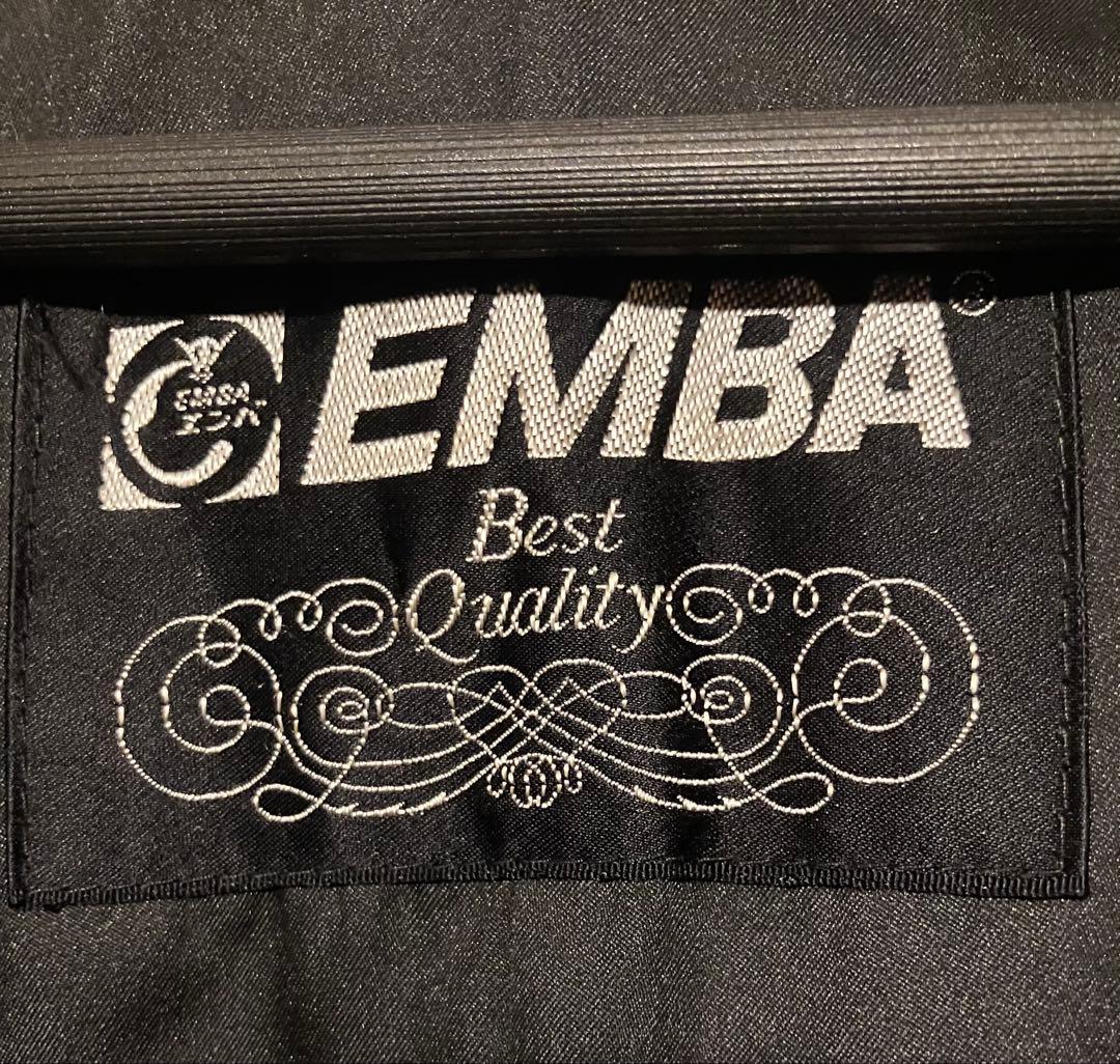 EMBA ブラックミンクファーコート　毛皮コート