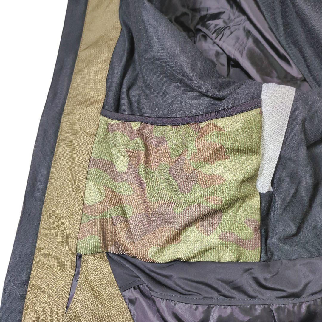 ✨️43d 43DEGREES スノーボードウェア ジャケット カモフラ L