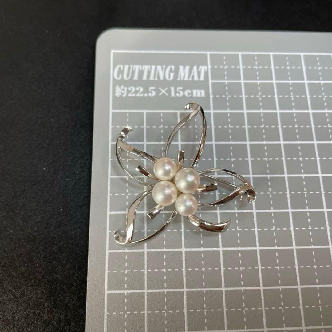 TASAKI パールブローチ　あこや真珠　入学式　卒業式　タサキ　コサージュ