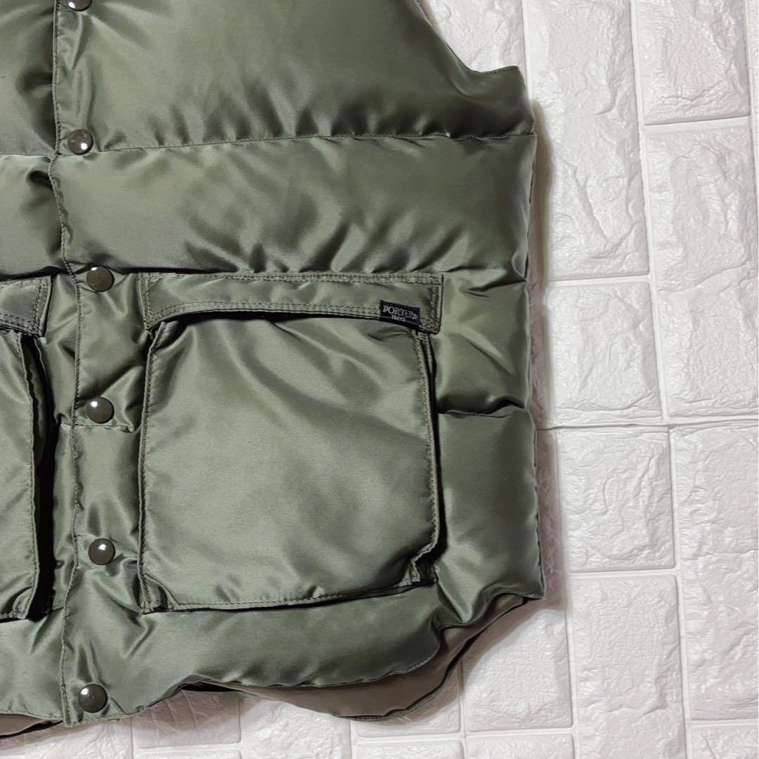ロッキーマウンテン　PORTER × BEAMS 別注 ダウンベスト　M〜L